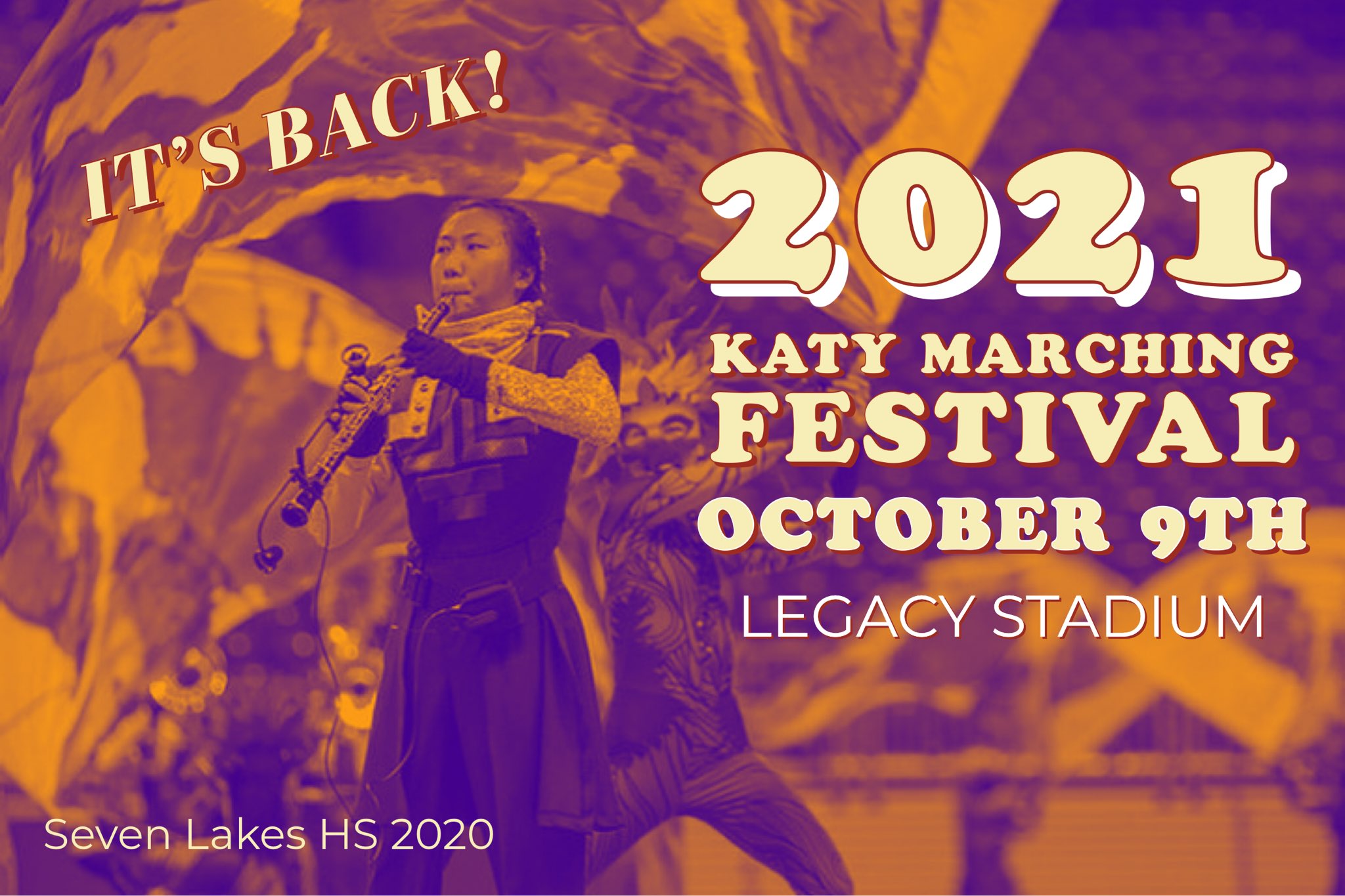 Katy Marching Festival on Twitter "It’s Back! October 9th! katyisdfinearts 