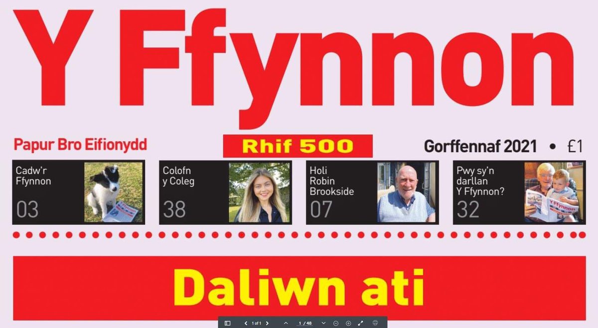 Y Ffynnon tweet media