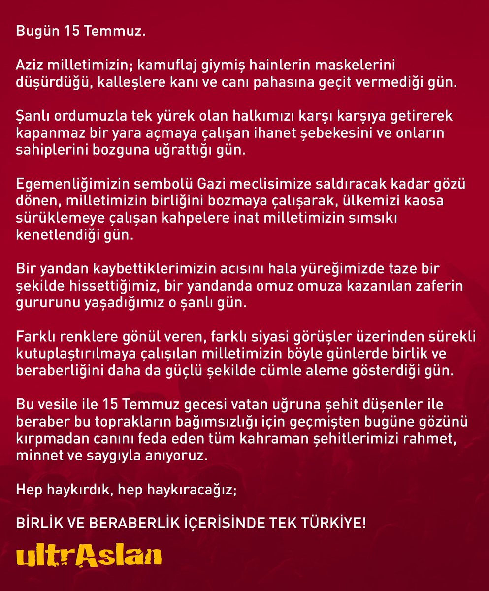 🇹🇷 #15Temmuz