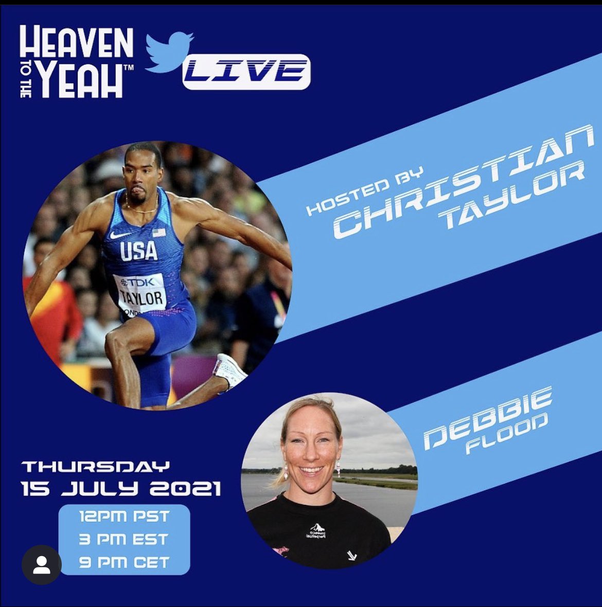 heaventotheyeah's tweet image. We’re less than 24 hours from our inaugural Twitter LIVE with @taylored2jump hosting @Debbieflood6.Join us tomorrow and follows us! 
bit.ly/2VJWY9K
.
.
#rowing #rower #htty #heaventotheyeah #grace #faith #hope #love #christiansinsport #believers #bible #Olympics2021