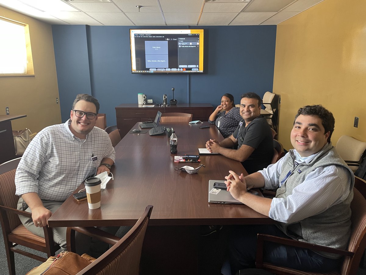 UVA_PCCM's tweet photo. Welcome to our incoming group of #PCCM fellows!! They are in the middle of their three week orientation, learning our processes before starting rotations 👩‍⚕️ https://t.co/6vRmkeS4gK