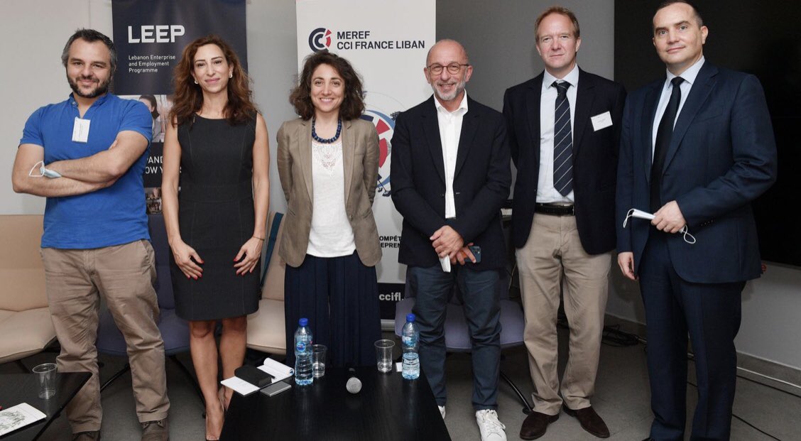 cred_esa's tweet photo. As part of our ongoing research on #MSMEs, Dr. Sally Shamieh took part in the panel discussion organized by #LEEP and @MerefCCIFL on the complex challenges facing MSMEs in #Lebanon and the critical reforms needed to support the local economy.
#CRED #ESABeirut #research https://t.co/hy7rVnGtnk