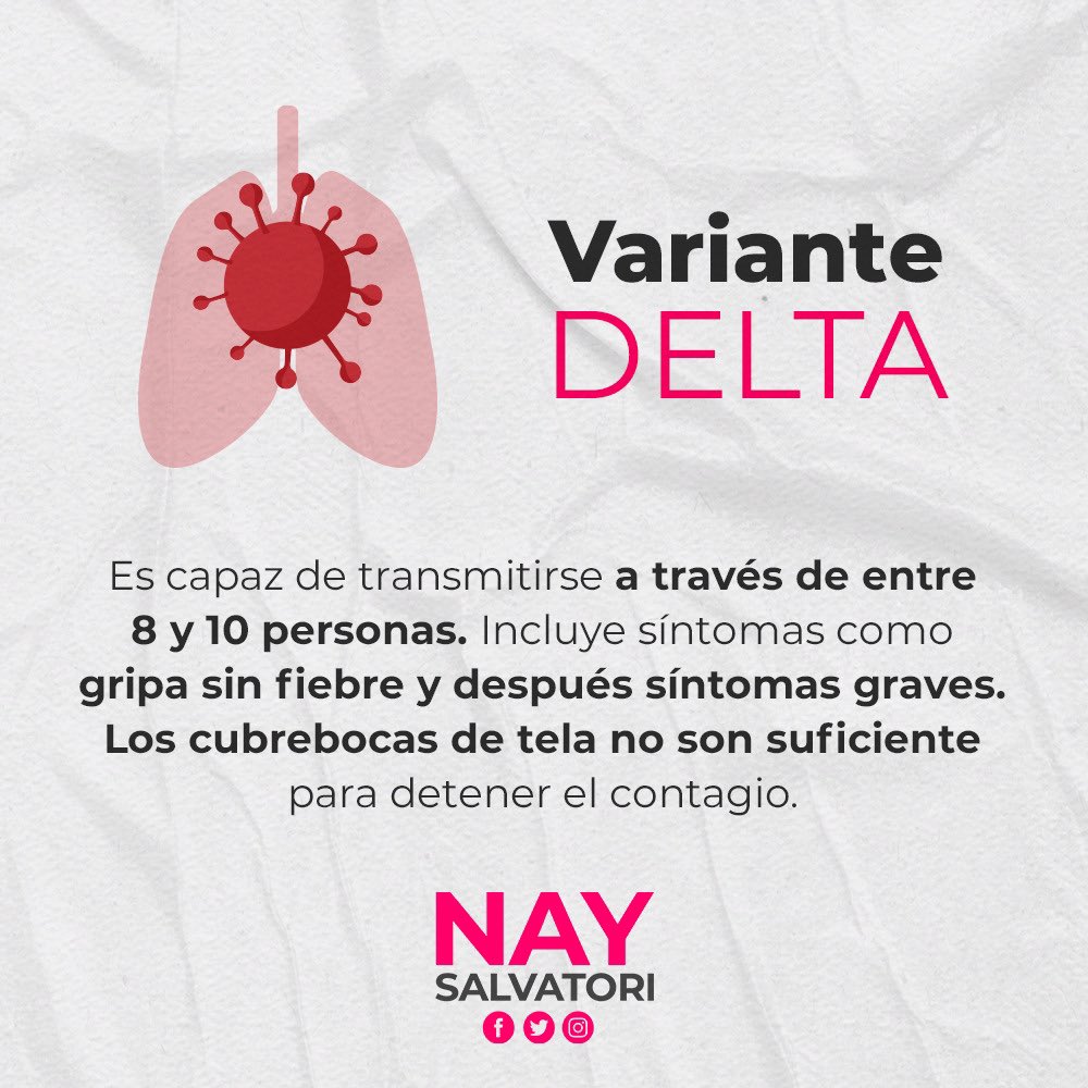 Naysalvatori's tweet photo. Atención, gente de Puebla: 😷 éstas son 4 variantes de COVID-19 que se han detectado en la entidad. Conoce cuáles son sus características 👇🏻 https://t.co/8n31MpUMN4
