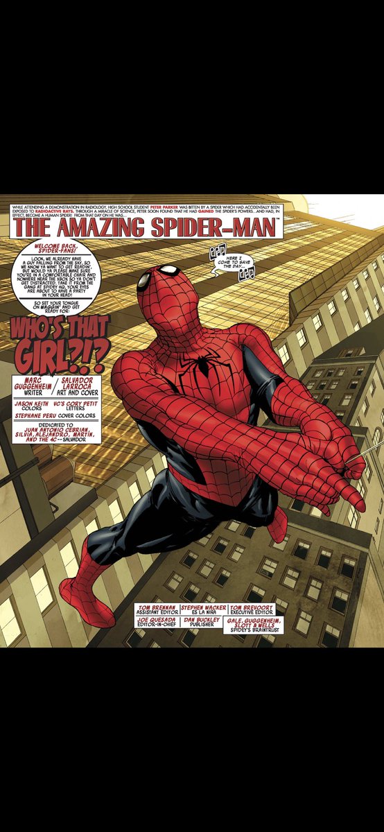 spider_panel's tweet photo. Wait a minute…. #Spiderman #DoesWhateverASpiderCan #Marvel #Comics #BrandNewDay https://t.co/xvdo7ixtGD