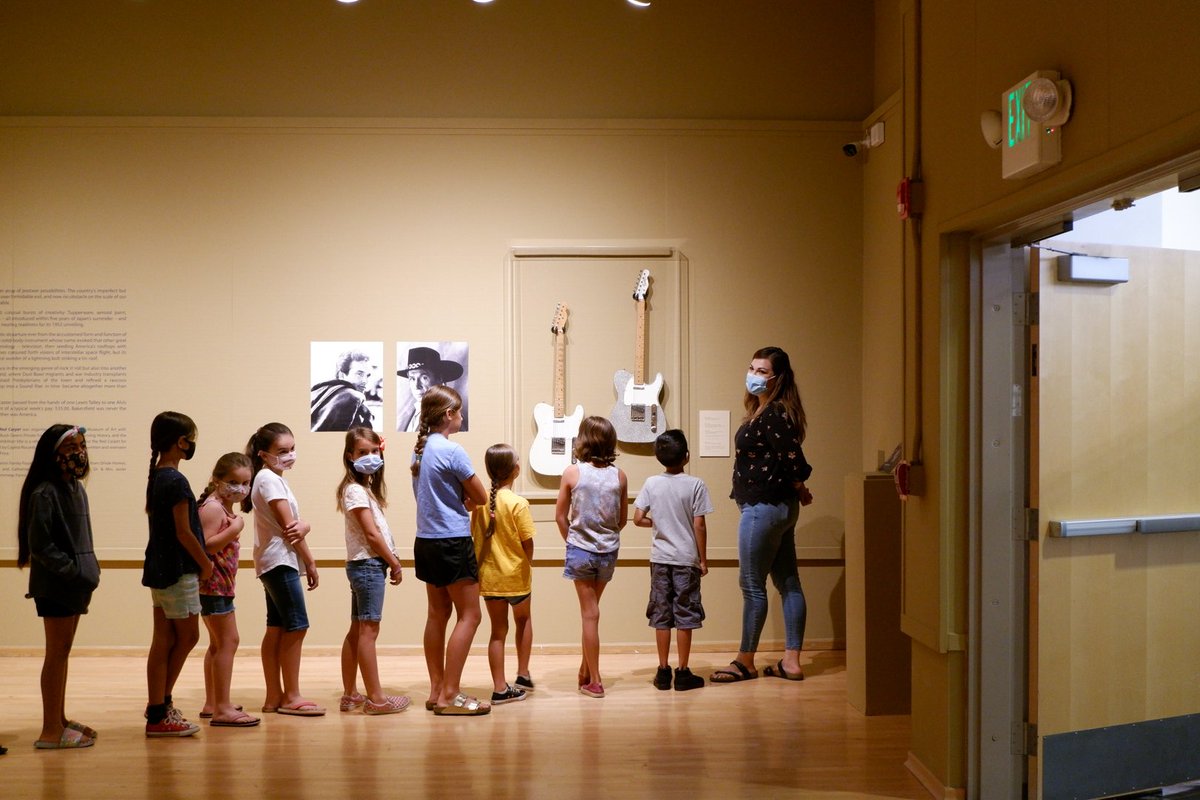 BMOA's tweet photo. Our Summer Art Camp kids have been busy learning about the basics of painting and drawing, art history, sculpture, costume design, printmaking, abstraction, and more.
Save The Date: Fri. 8/6, 4-8p for our Art Camp Showcase! #thebmoa #arteducation #summerartcamp #artcamp https://t.co/r8b4FyF8zW
