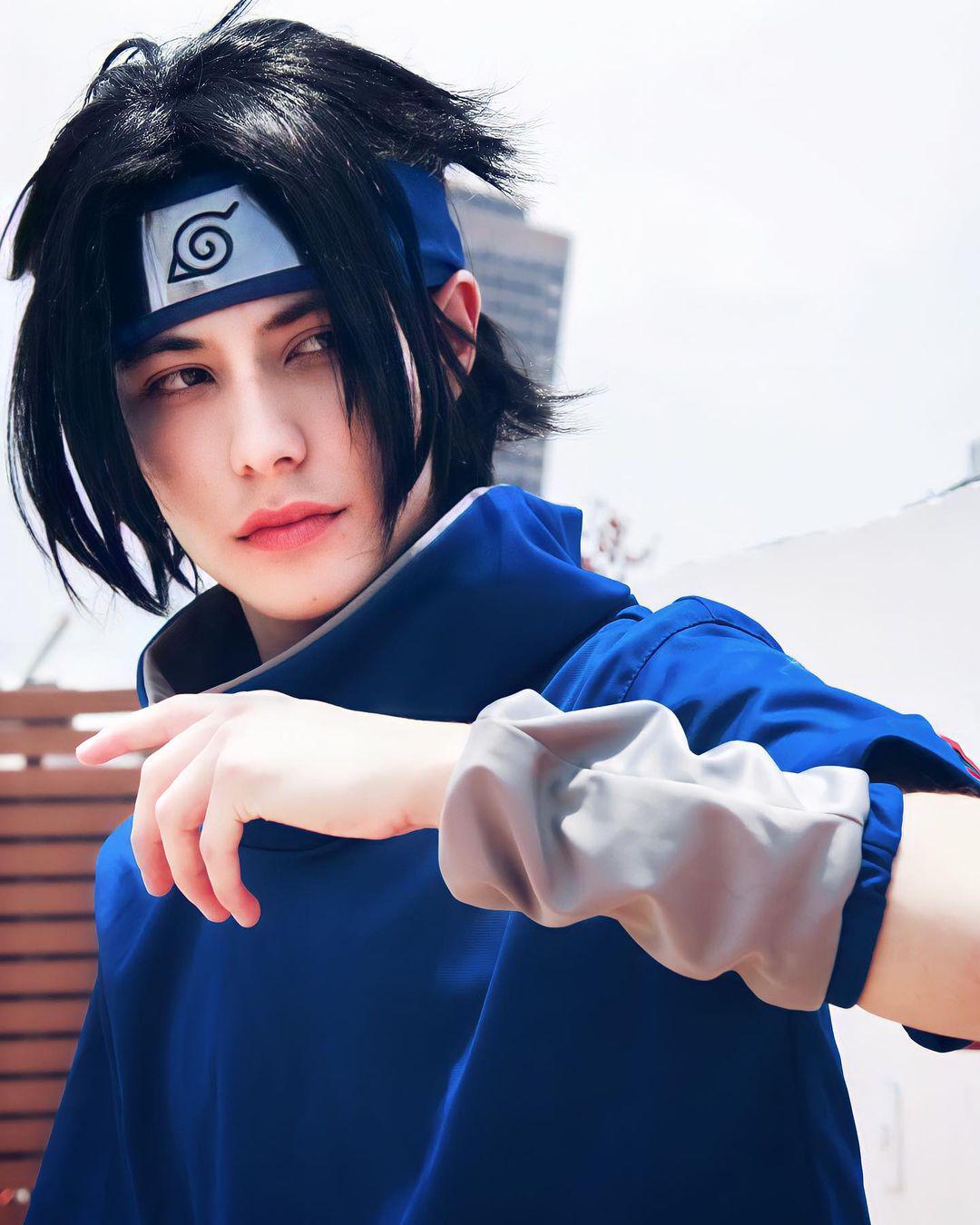 Sasuke Uchiha costume  Naruto and Naruto cosplay