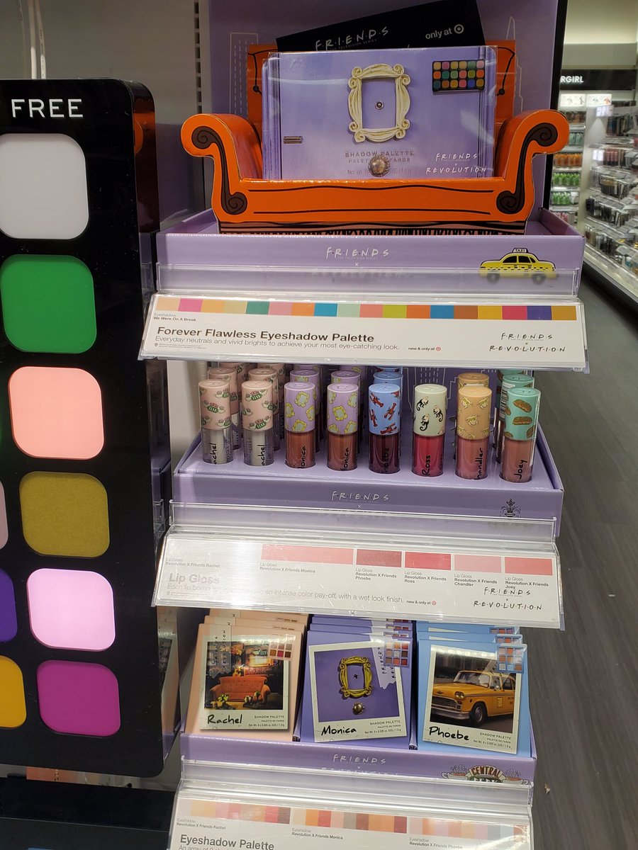 Calling all Friends' fans!! Target expanded Make Up Revolution Friends collection!! I'm in love with the little couch! "We were on a break"🤣🤣 #T0738