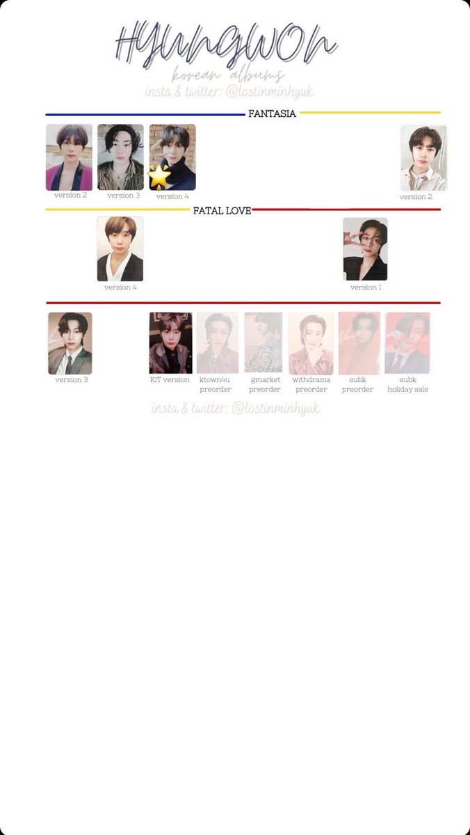 bybaekhs's tweet photo. updated hyungwon wl https://t.co/VbVzVxpQG9