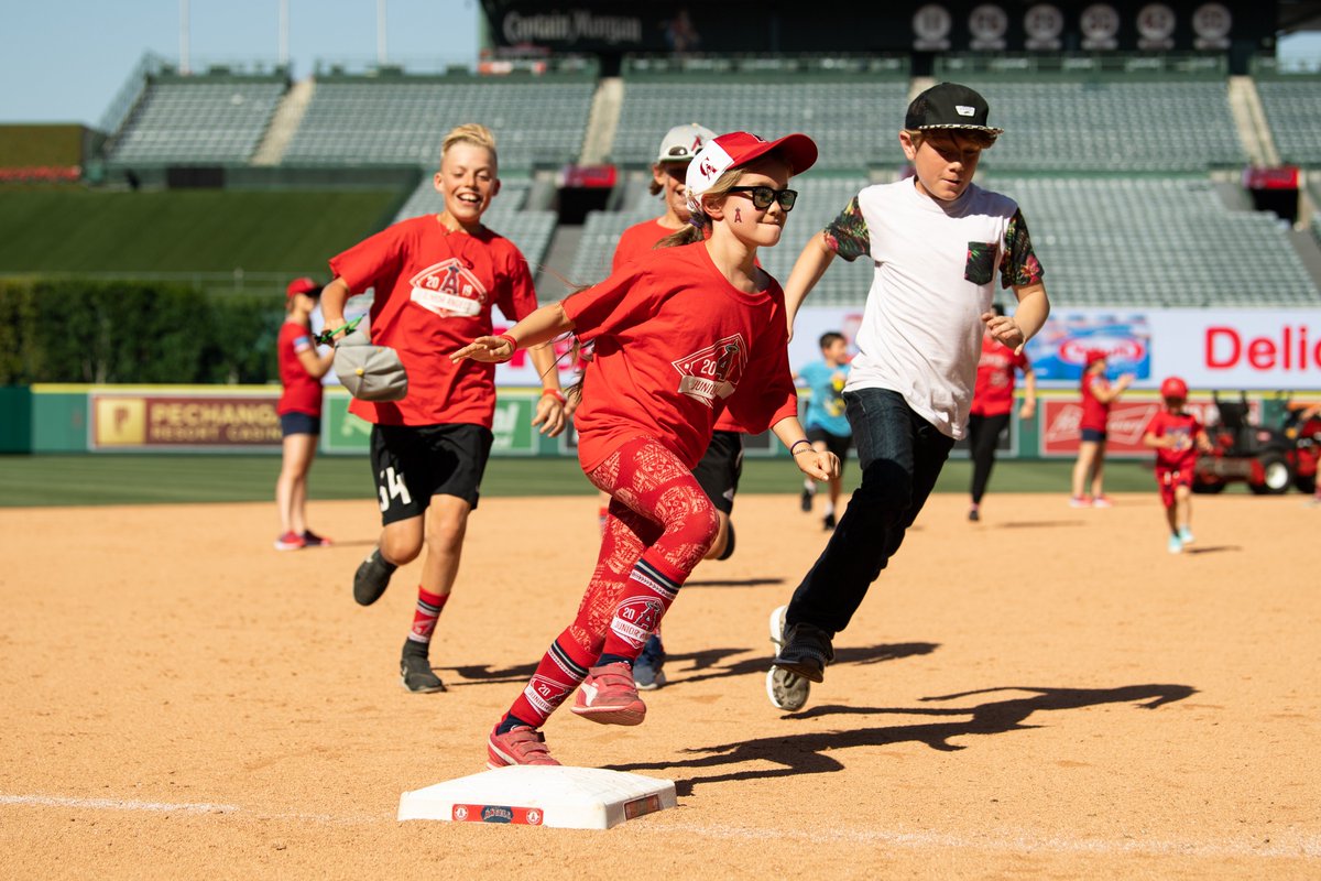 Kids Run the Bases is back! Following every Sunday home game July 18th through September 5th, kids ages 3 - 13 are invited to stay for Kids Run the Bases, presented by @YakultUSA! Visit angels.com/promotions for more info.