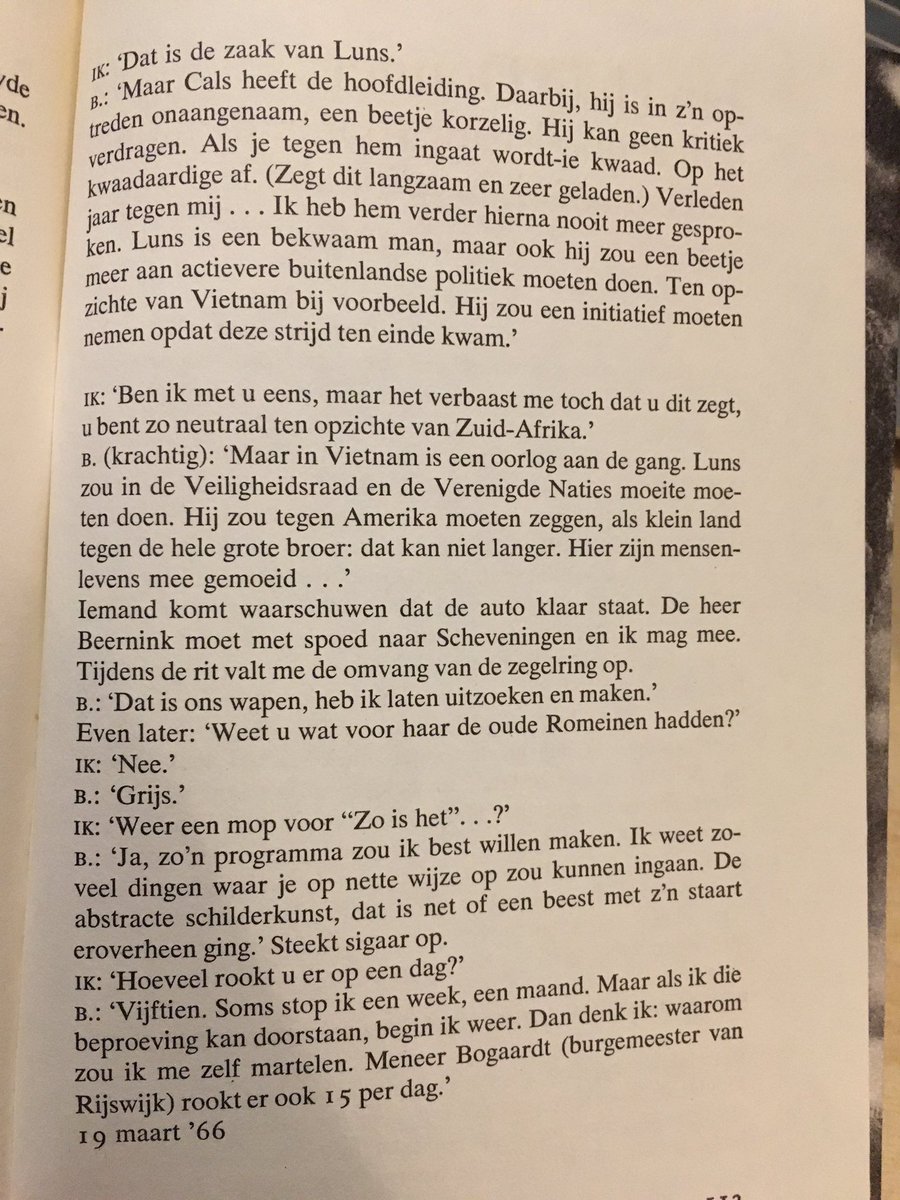 afhdevries's tweet image. Wat een vent! ‘Weet u wat voor haar de oude Romeinen hadden?’