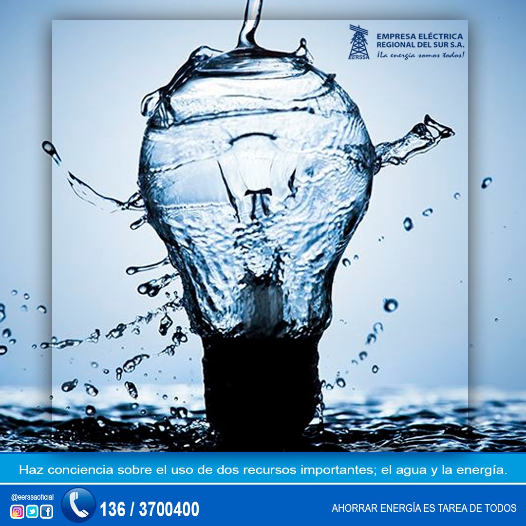eerssaoficial's tweet photo. Ahorra energía en🏠
🚿Es momento de hacer conciencia sobre el uso de dos recursos importantes; el agua y la energía.
Te recomendamos tomar duchas de máximo 3 minutos con ello, contribuyes al medios ambiente y a tu economía.
#LaEnergíaSomosTodos
#JuntosPorLaTransiciónEnergética 🇪🇨 https://t.co/vOKms49HvH