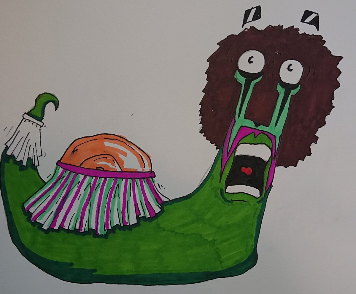 MarkwellJones's tweet photo. Snailamania is running wild!

Which one is your fave?

#wwe #wwf #snail #sharpie #classicwwe #randysavage #machomanrandysavage #ultimatewarrior #theundertaker #hulkhogan #hulkamania #cartoon #cartoonart #freehand #drawing #art #colour #pens #fun https://t.co/eZmLy3bIic