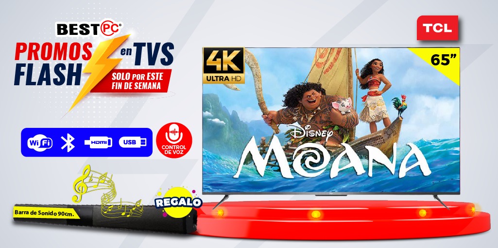 🤩👉PROMO FLASH sólo por este fin de semana👈🤩

🤩👉TV LG 70"👈🤩📺
🤩👉TV Tcl 65"🤩👈📺
🤩 👉TV Samsung 70"👈🤩📺
🤩👉TV Samsung 75"👈🤩📺
Envío GRATIS directo a tu casita📦🛵💨
💬 ¡Escríbenos ya!👇
📲MATRIZ 097 919 4159➡️ wa.me/593979194159

#AlmacenesBestpc #Bestpcec