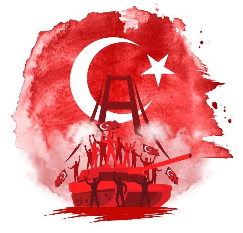 leyla_yamann's tweet photo. Gök Kubbe bayraksız, ezansız kalır mı sandınız? 
Şehit kanı ile ıslanan topraklar kurur mu sandınız?
Yetimin, garibin duası menzile varmaz mı sandınız?
Heyhat! Yoksa bu vatanı sahipsiz mi sandınız?
Dün, bugün ve ilelebed 🇹🇷🇹🇷🇹🇷 #turkiyegecilmez
#15Temmuz #15TemmuzuUnutma https://t.co/Mq9DNKiXJO