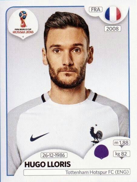 CopaLendas's tweet photo. Hugo Lloris, França 🇫🇷.
Copa do Mundo de 2018, Rússia.
Campeão Mundial.
6 gols sofridos, 6 jogos.
#hugolloris #france #worldcup2018 #copa2018 #champion #légende #saintlloris #lesbleus #lescoqs #fiertébleue #fff #panini #jourdelabastille #14Juillet #fra https://t.co/0uTHaUDboy