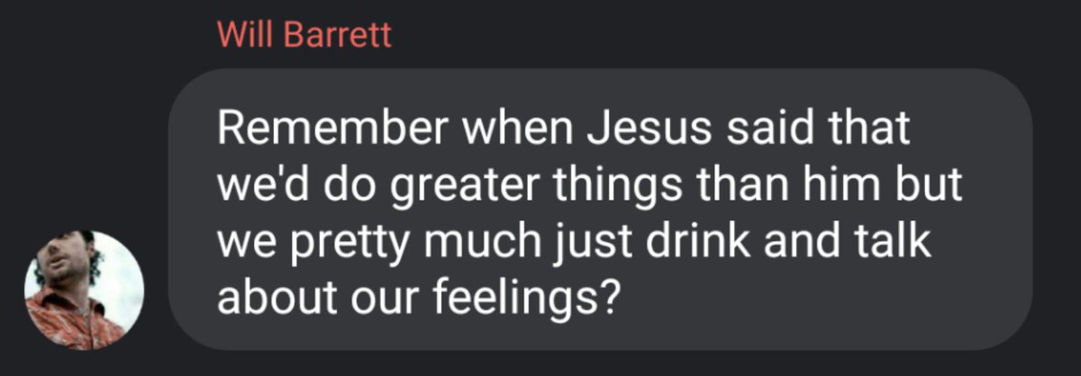 Another astute observation from your boy <a href="/WillKBarrett/">Will Barrett</a>.