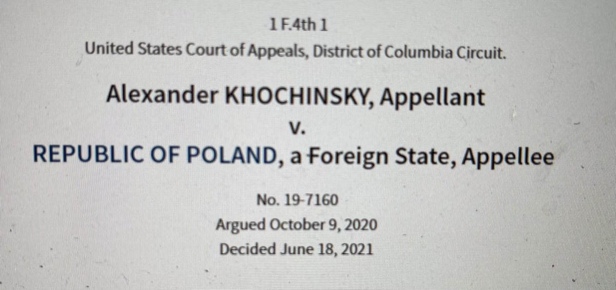1 F.4th 1 is here!

Chief Judge Srinivasan for the win.