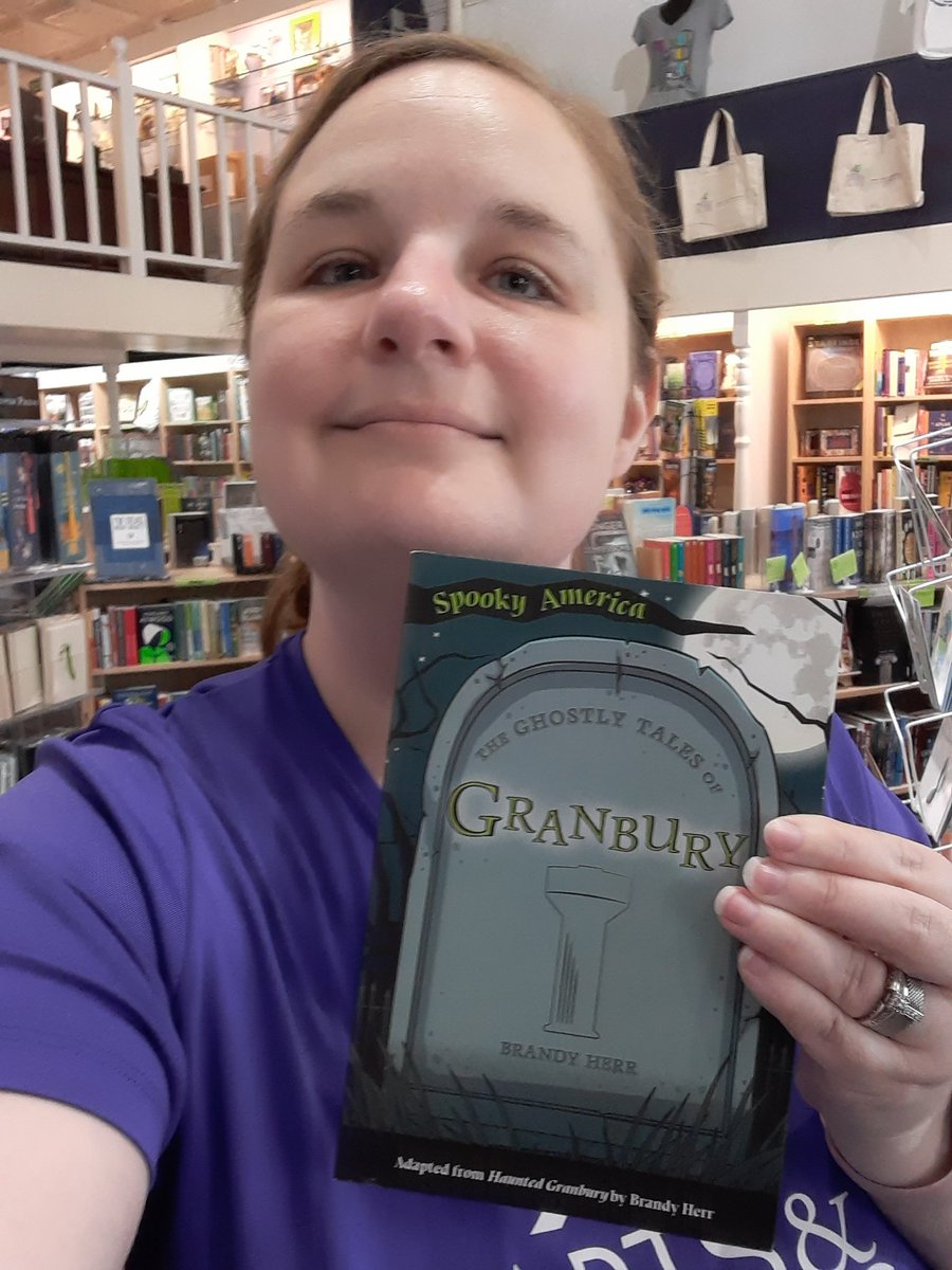 There's nothing quite like the feeling of seeing your new book in print for the first time! The Ghostly Tales of Granbury, available August 2!

<a href="/VisitGranbury/">Visit Granbury</a> #granburylove <a href="/LoneStarLit/">Lone Star Literary</a>