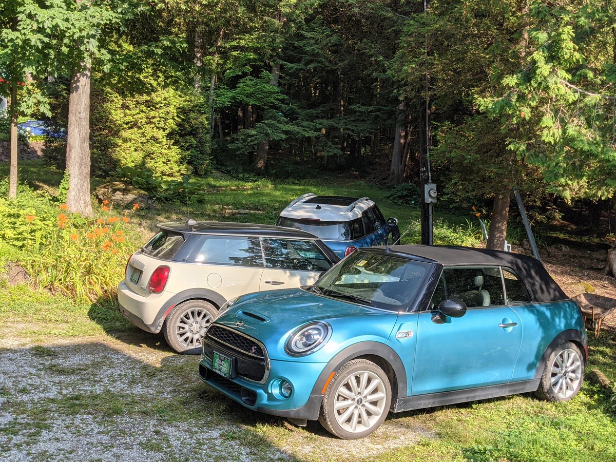 traciewwright's tweet photo. @MINI what do you call a gathering of Minis? https://t.co/VPdh72JY3w