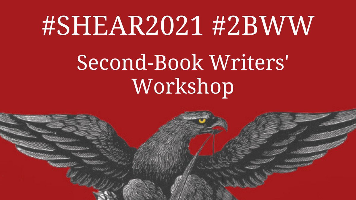 drhonor's tweet photo. 🚨Announcement!🚨
After three gratifying years of organizing the @SHEARites Second Book Writer's Workshop, @tbalcerski and I are passing the baton to two fabulous new co-chairs! Please give a hearty #2BWW welcome to our new organizers, @astongonz and @WhitneyMartinko! HUZZAH! https://t.co/A15iBxGIpo