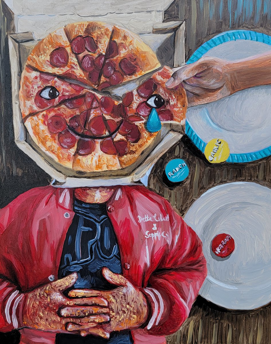 rodpaints's tweet image. the sketch                       the painting