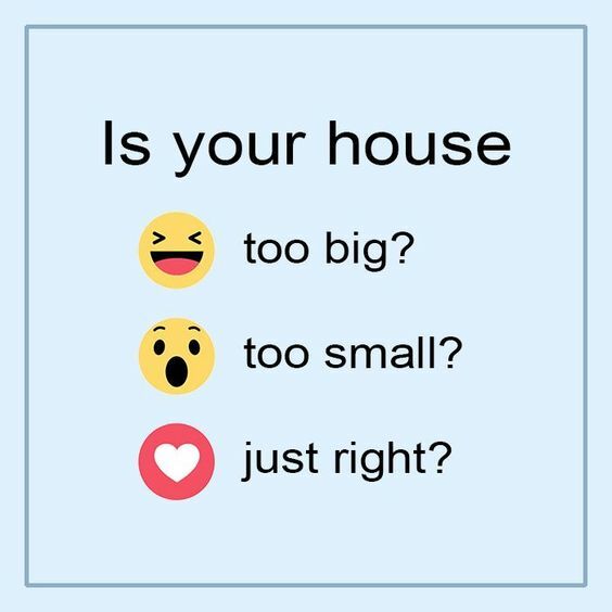 RonMNedd's tweet image. Is your current home:
To Big?
To Small?
Just Right?

Comment and share below!