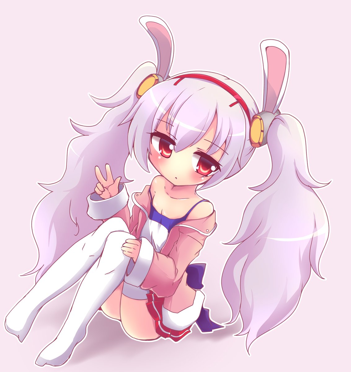 アズレン ラフィーちゃん ぴーす かわいい アズレン ラフィーちゃん Geo Fanboxはじめましたのイラスト