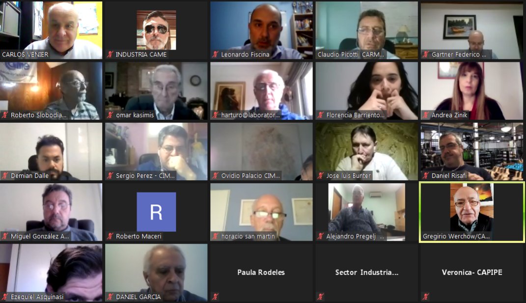 [Comité Industrial] Contamos con la presentación de <a href="/teipesa/">TEIPESA</a> que promueve la transformación digital de las pymes. Entre los puntos más importantes se propuso formar grupos de trabajo para atender temas pos pandemia que afectan a la industria.