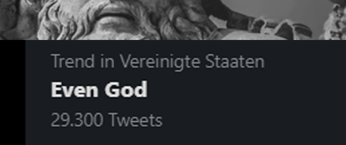 galottom's tweet image. Den hätten sie gerne, obwohl sie nicht wissen, was das ist. 
Was sie haben, ist Odd God.

#PortlandProtests #protests2020 #RESIST #freeUSA