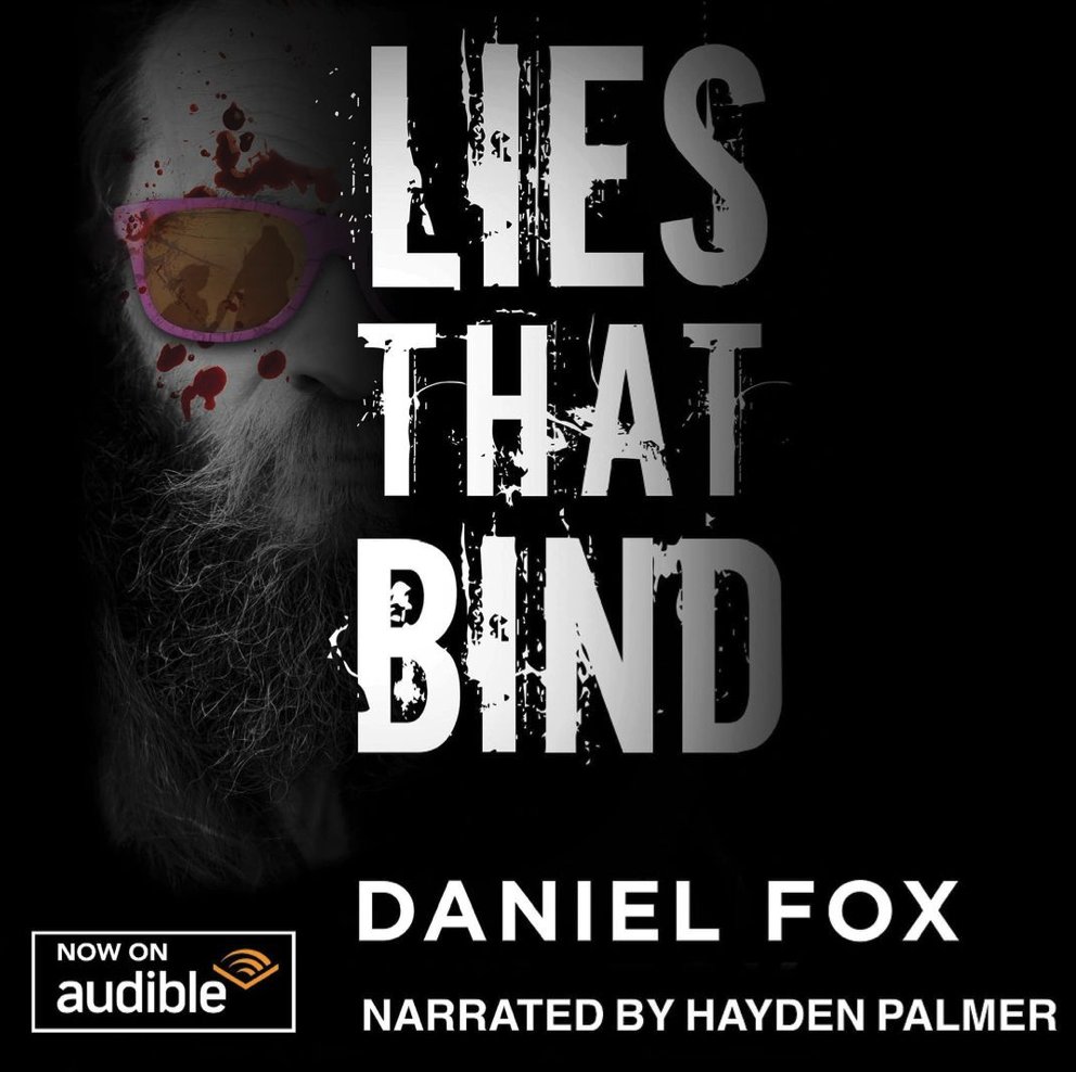 DanielFoxBooks's tweet photo. ~ The audiobook of Lies That Bind is OUT NOW on Audible! I have 8 free audible codes left to give away! ($20 value).  Email me at info@danielfoxbooks.com and I'll send you the code! https://t.co/My2DAkQLB1