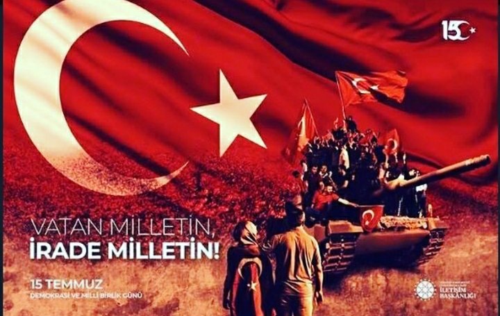 ilknurclbi's tweet photo. 🇹🇷15 Temmuz hain darbe girişiminin 5. yıl dönümünde, şehitlerimizi rahmetle anıyor, gazilerimize minnetlerimizi sunuyor, Yaşasın Türkiye Cumhuriyeti diyoruz! 🇹🇷 https://t.co/G4N9vS5kPL