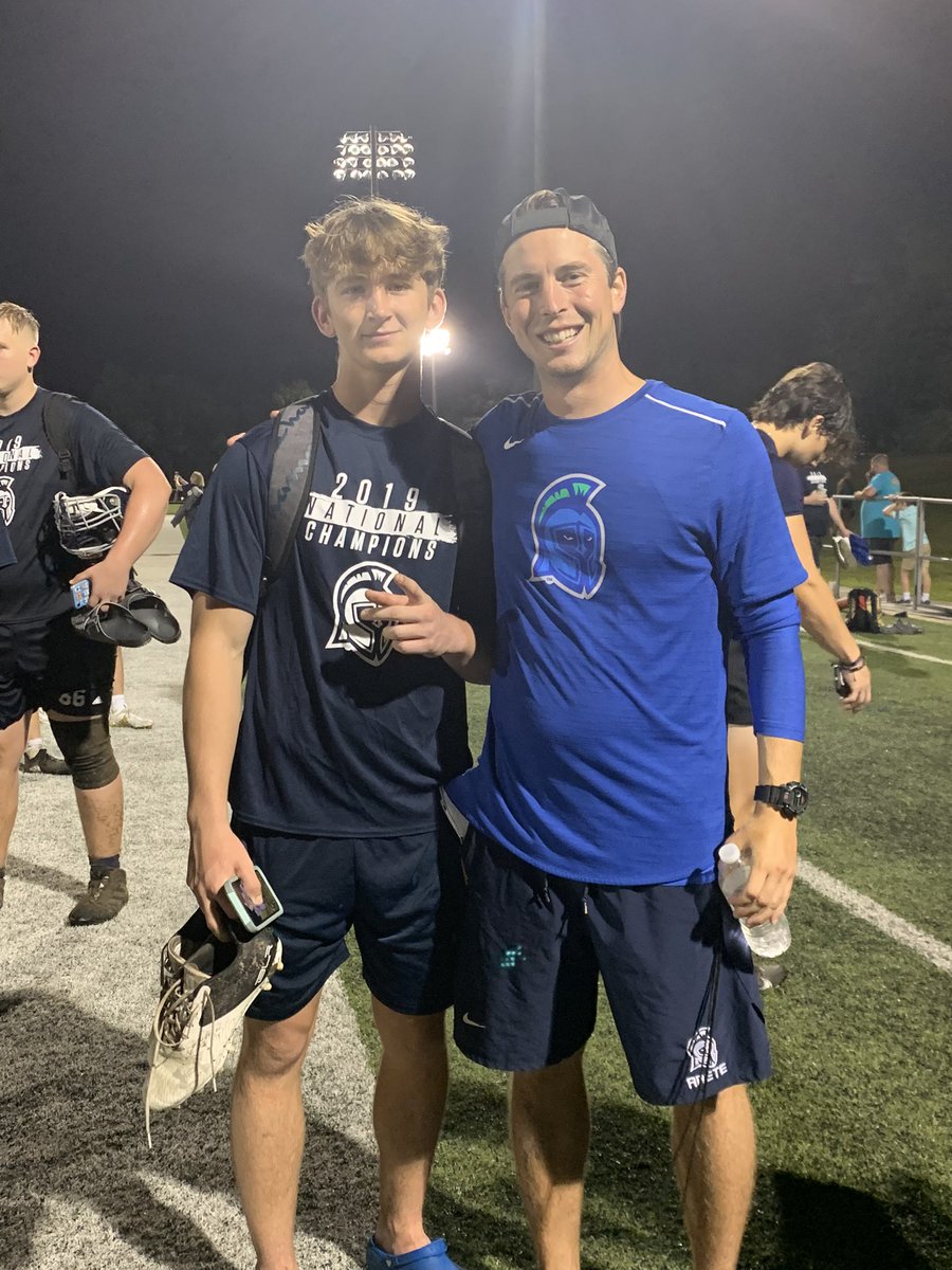 TyLilly4's tweet photo. Had an amazing time with @CoachBMyers at the UWF camp. https://t.co/uacQhkEfUe