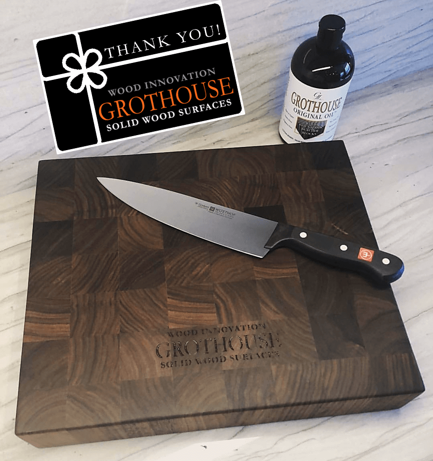 glumber's tweet image. We're running a Customized cutting boards promotion for a limited time.

Promo Guidelines: Minimum order quantity: ten cutting boards, minimum size: 12" x 6" x 1/2" thick (ribbon not included).
 
Quote Requests: GLumber@GLumber.com

#GrothouseThings #WoodCuttingBoard #madeinusa