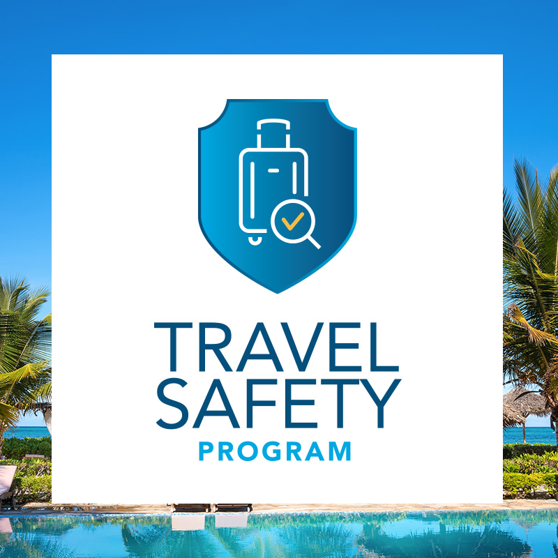 DVTravelPerks's tweet photo. As part of our Travel Safety Program, we share the latest health and safety information to give you peace of mind for your future travel plans. Visit our website for helpful resources. https://t.co/aLlcX7gBbn https://t.co/n9bY5mvxas