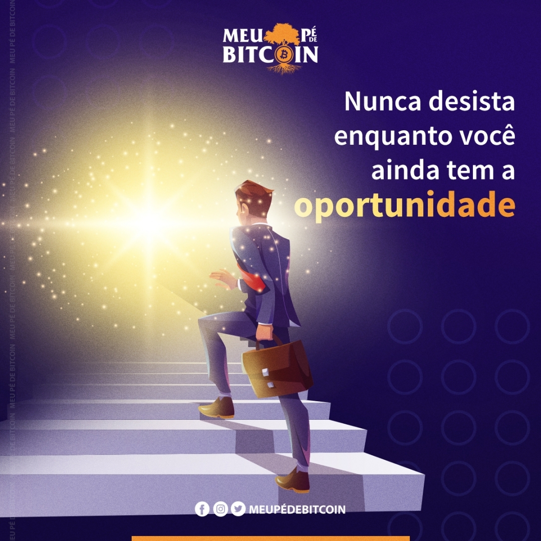 meupedebitcoin's tweet photo. Nunca desista 💪💪 

#SempreOMelhorAssunto #2021 #BitcoinNoMundo #Foco #MeuPedeBitcoin #MeuPeDeBitcoinPay #PotencializadorCrypto https://t.co/aECknUoeBM