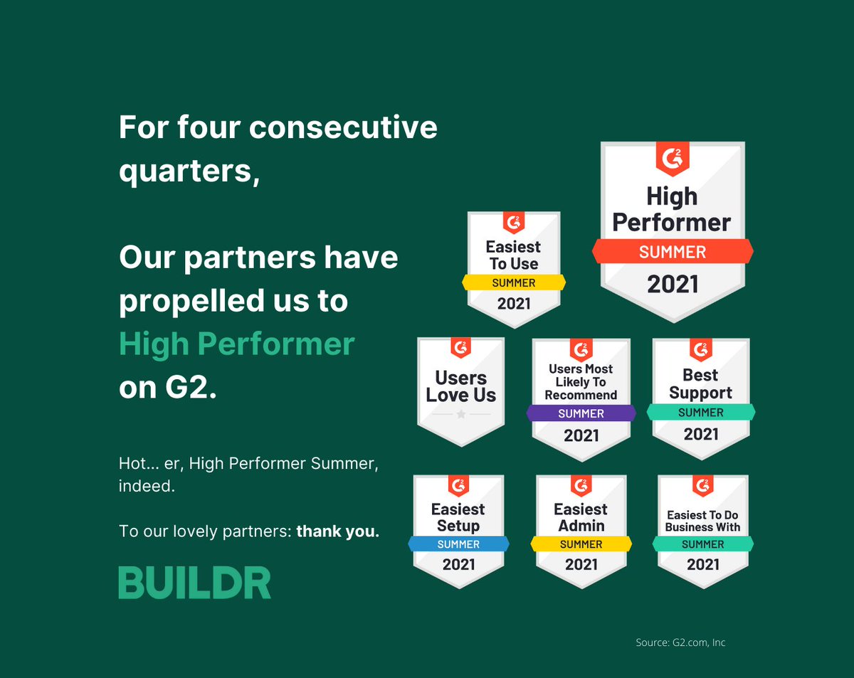 Buildr (@buildrtech) on Twitter photo 4th time's a charm. 4th time's a charm.