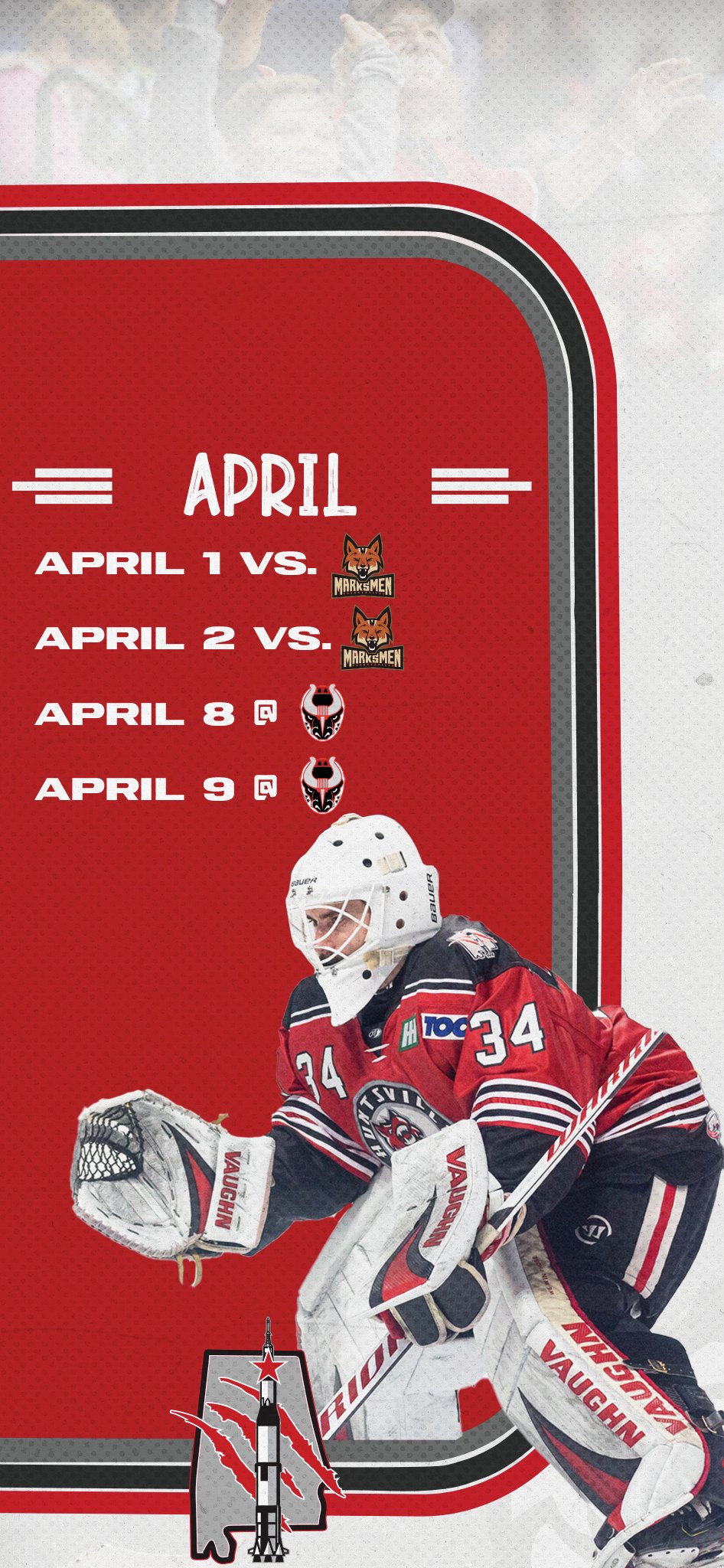 Huntsville Havoc on Twitter "April starts by the Marksmen