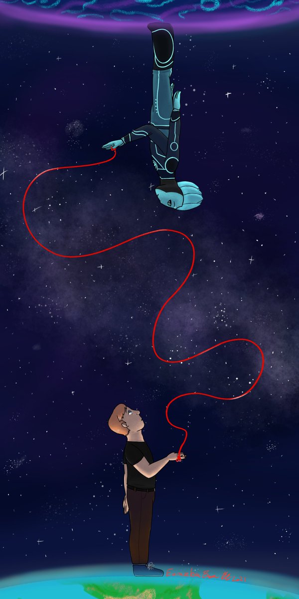 eurazba's tweet photo. Space Camp Week on tumblr, Day 3: Space
Red String of Fate Au anyone? :3
#kreamus #3below https://t.co/jO0es0SquY