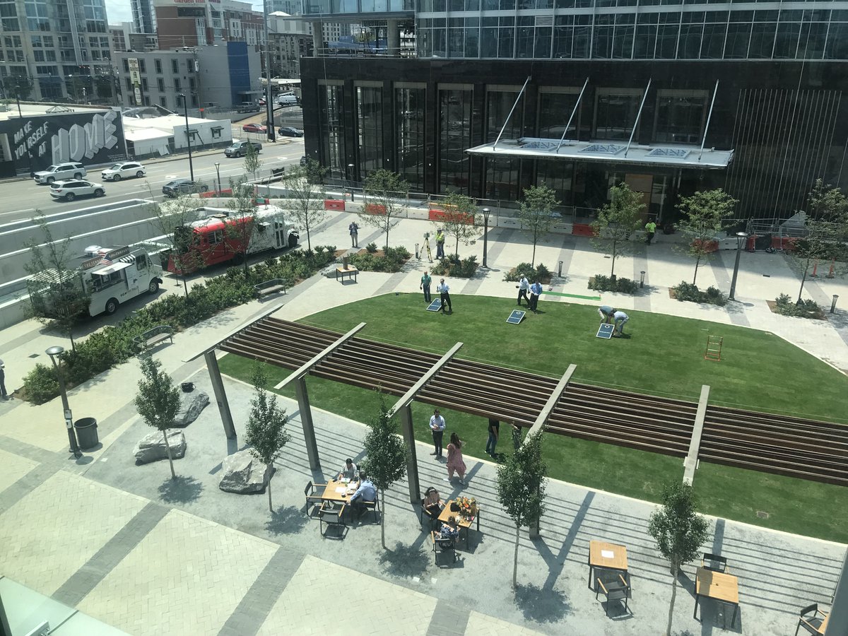 Summer days at Broadwest- full of good food, great people, and plenty of fun. 

#broadwestnashville #jllnashville #midtownnashvillelifestyle #foodtrucks #yardgames