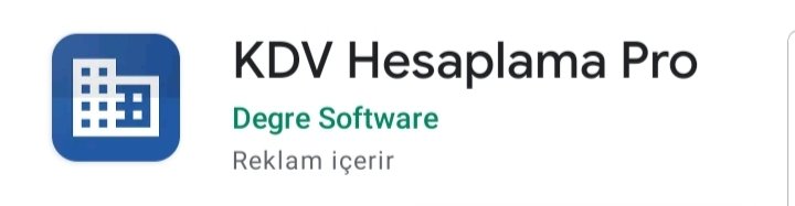 KDV ve Matrah Hesaplama yapmak için En iyi Bedava Android App indirmek için TIKLAYIN play.google.com/store/apps/det…