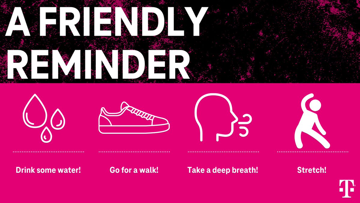 We know your water bottle is empty, so here's a friendly reminder: