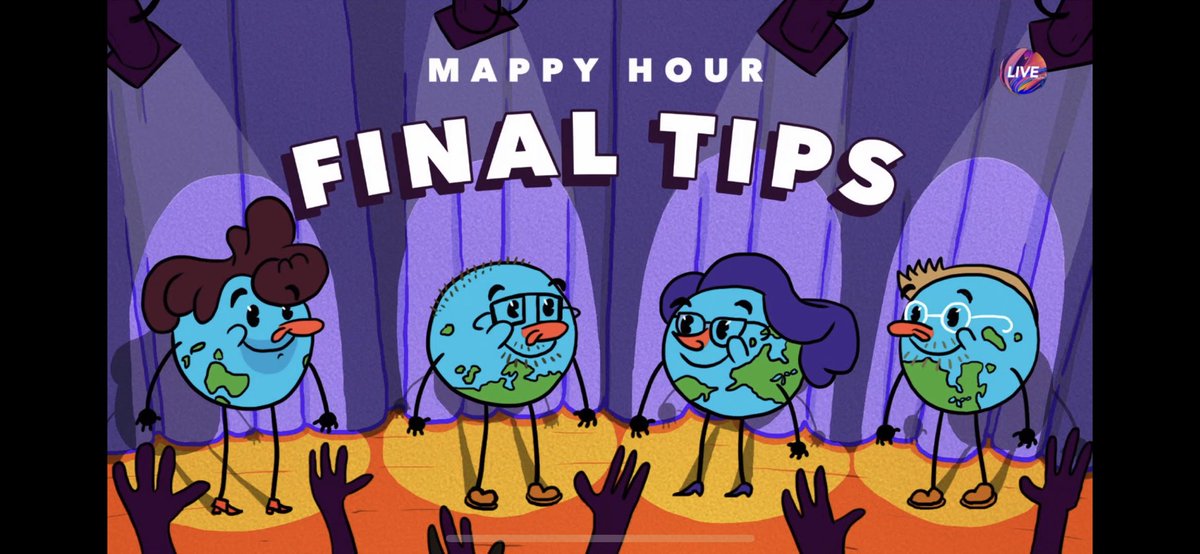 shannonhwhite's tweet photo. We can’t get enough of the #MappyHour! @EsriUC could we have a #MappyHour checking in throughout the day on @gisday and sharing great maps, visualizations and storymaps? 

Of course hosted by @epunt @NathanCShephard @kennethfield @John_M_Nelson 

#suggestion #usertips https://t.co/xgPFUHsyDc