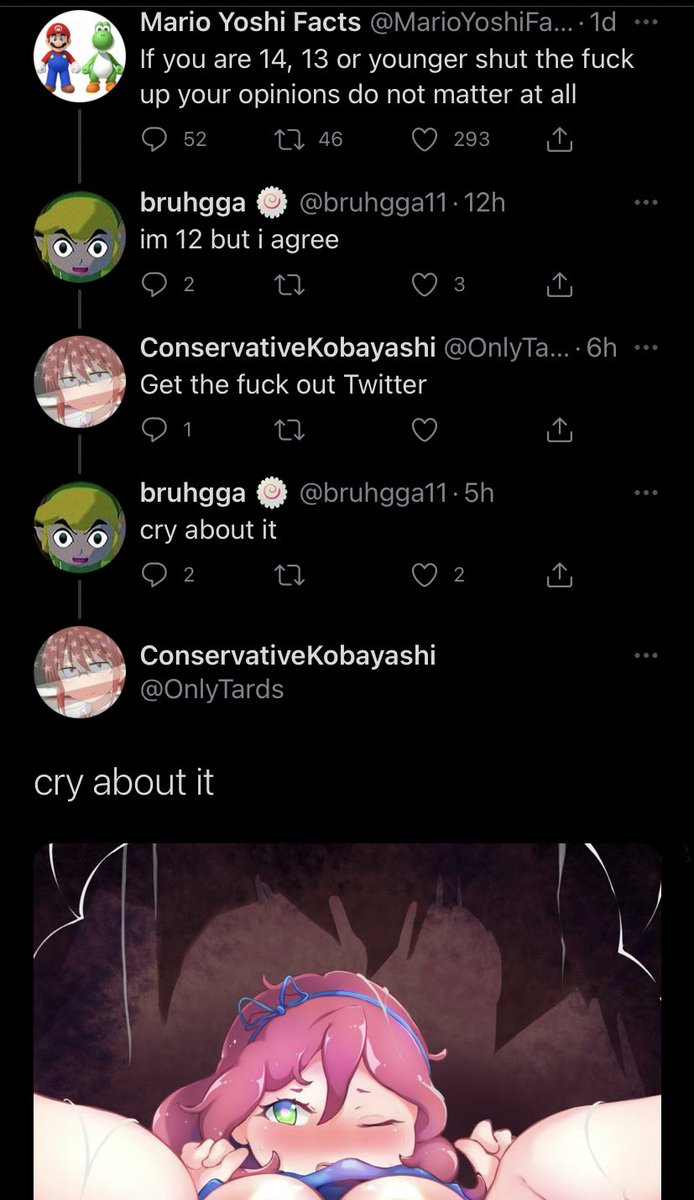 CommunistPrtyAC's tweet photo. Why tf would you send that to a 12 year old https://t.co/IPvI80WvUi
