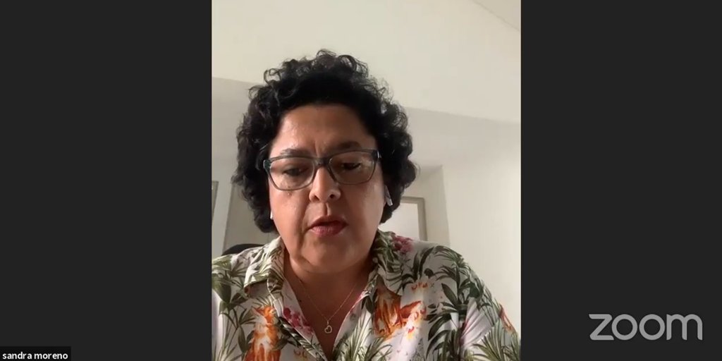 Sandra Moreno: "Ante la necesidad de contar esta verdad, parte de la historia violenta que hemos vivido, es un caso emblemático", sobre el proceso de violencia sexual en contexto de conflicto armado en Colombia.