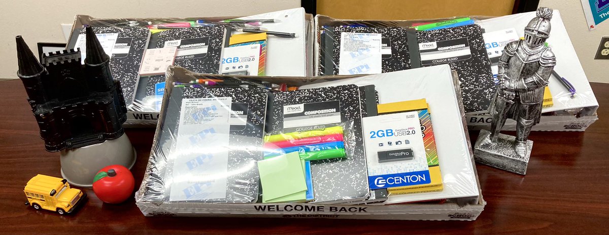 HHS_Attendance's tweet photo. Attention, Knights!  Complete registration and pick-up your free supplies now!  9:00am to 4:00pm, Information Center.  @HanksHS_Knights #KingdomofChampions https://t.co/txW1GP5xAo