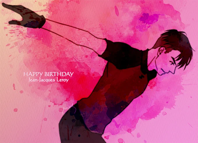 #ジャン・ジャック・ルロワ誕生祭2021
#JJ誕生日 
少しはにかんでJJスタイルを決めるキミに夢見てるよ 