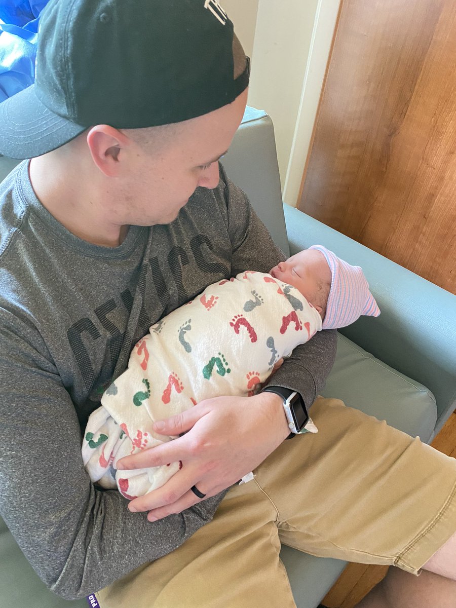 reelsilvey's tweet photo. My future Heisman Trophy winning National Championship football star has arrived!

The #1 pick in the 2043 #NFLDraft is….Bryson William Silvey. https://t.co/CBCinYpXsR