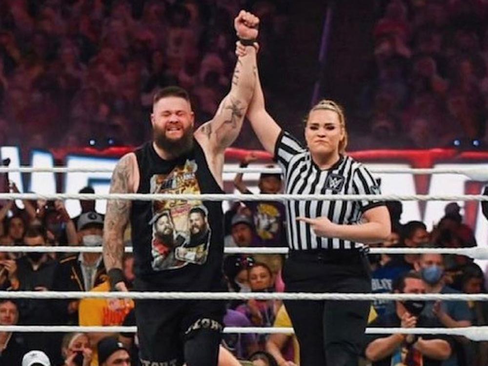 Natalya Neidhart Spotlight on WWE’s female referee at WrestleMania, Jessika Carr