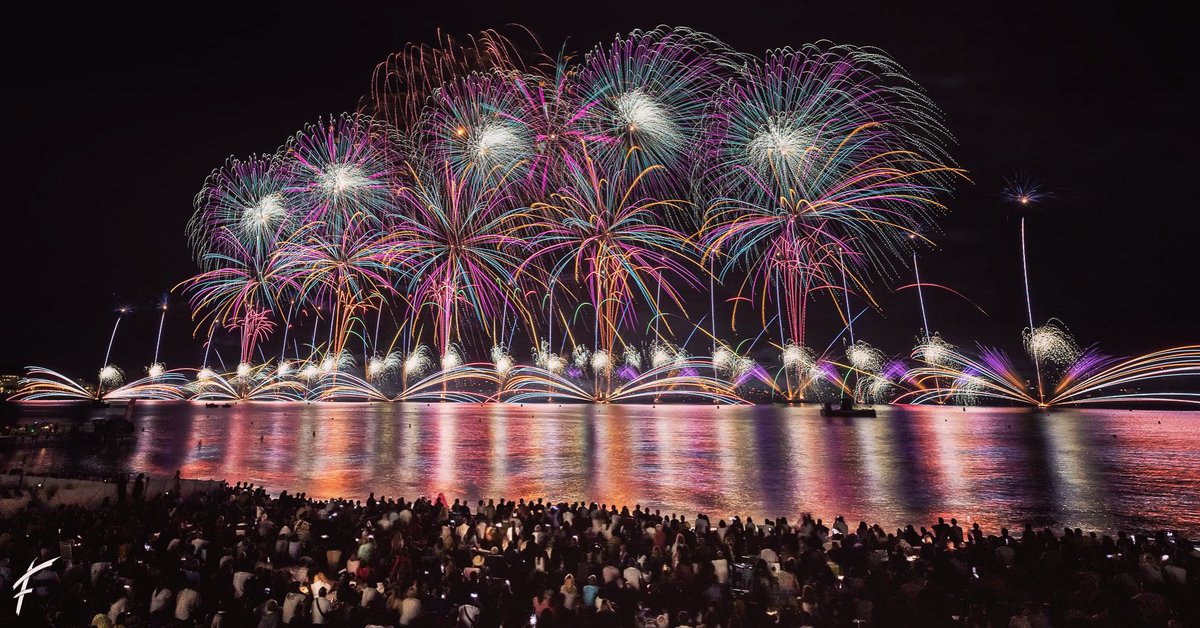 GroupeFpyro's tweet image. @GroupeFpyro at the Cannes Fireworks Festival for french national day. @villecannes @CannesIsYours @CannesPalais #fireworks #feudartifice #14Juillet #14Juillet2021