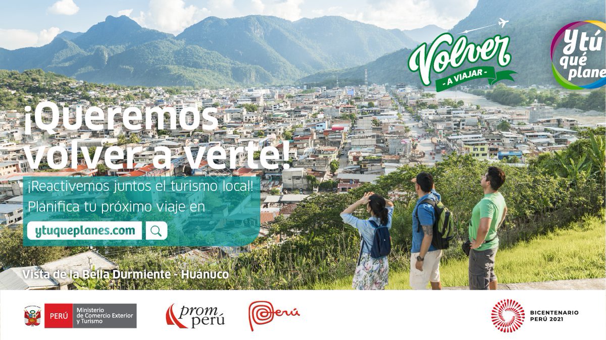Y Tu Que Planes Seamos Parte De La Recuperacion Del Turismo Local Planifica Tu Viaje Para Volveraviajar Y Asi Apoyar A Miles De Peruanos Que Dependen Del Turismo Y Tu Que Planes Seamos Parte De La Recuperacion Del Turismo Local Planifica Tu Viaje Para Volveraviajar Y Asi Apoyar A Miles De Peruanos Que Dependen Del Turismo